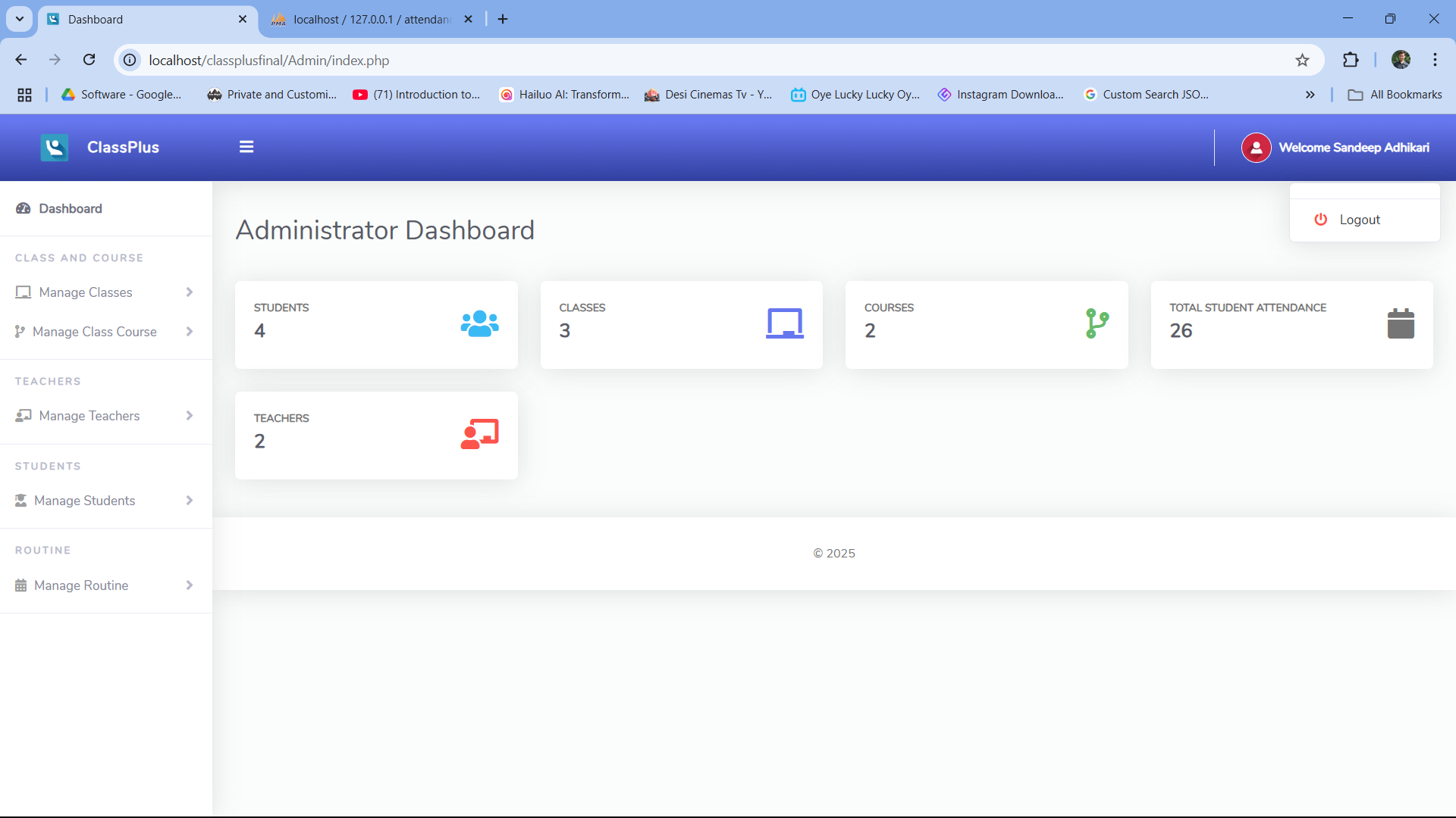 Learning Management System